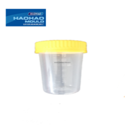 Plastic injection urine container mould